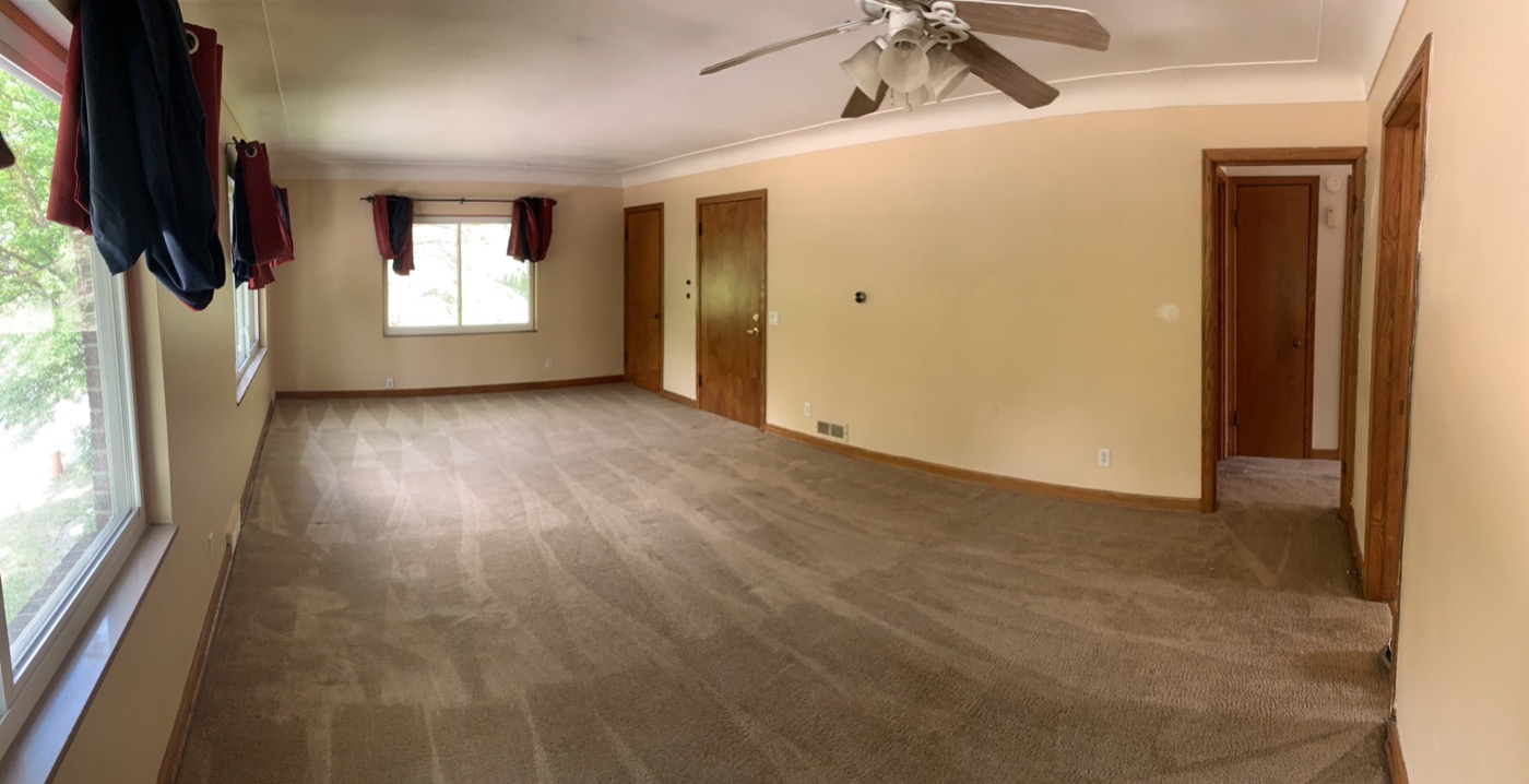 Living room — upper unit